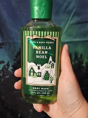 NWT BBW Vanilla Bean Noel Shower Gel Body Wash